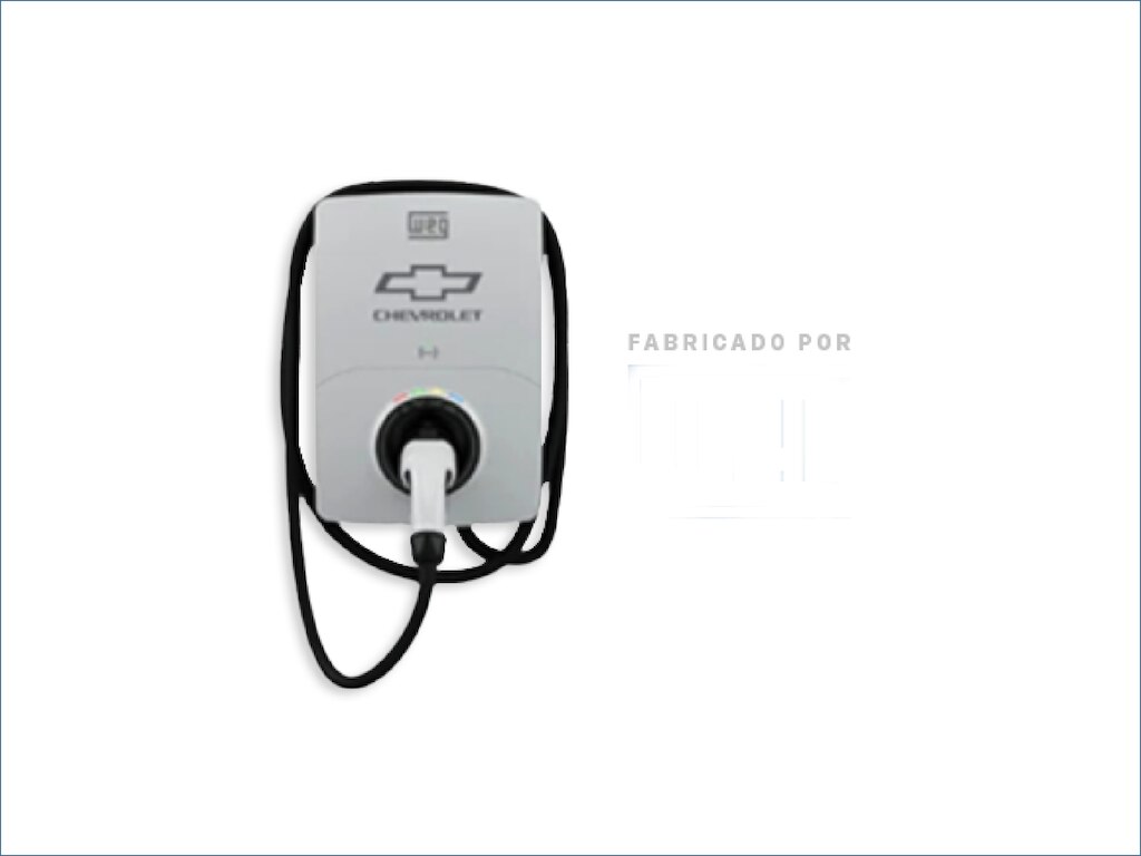 Wall Charger potente e veloz do Blazer EV RS Chevrolet que permite carregamento em casa
