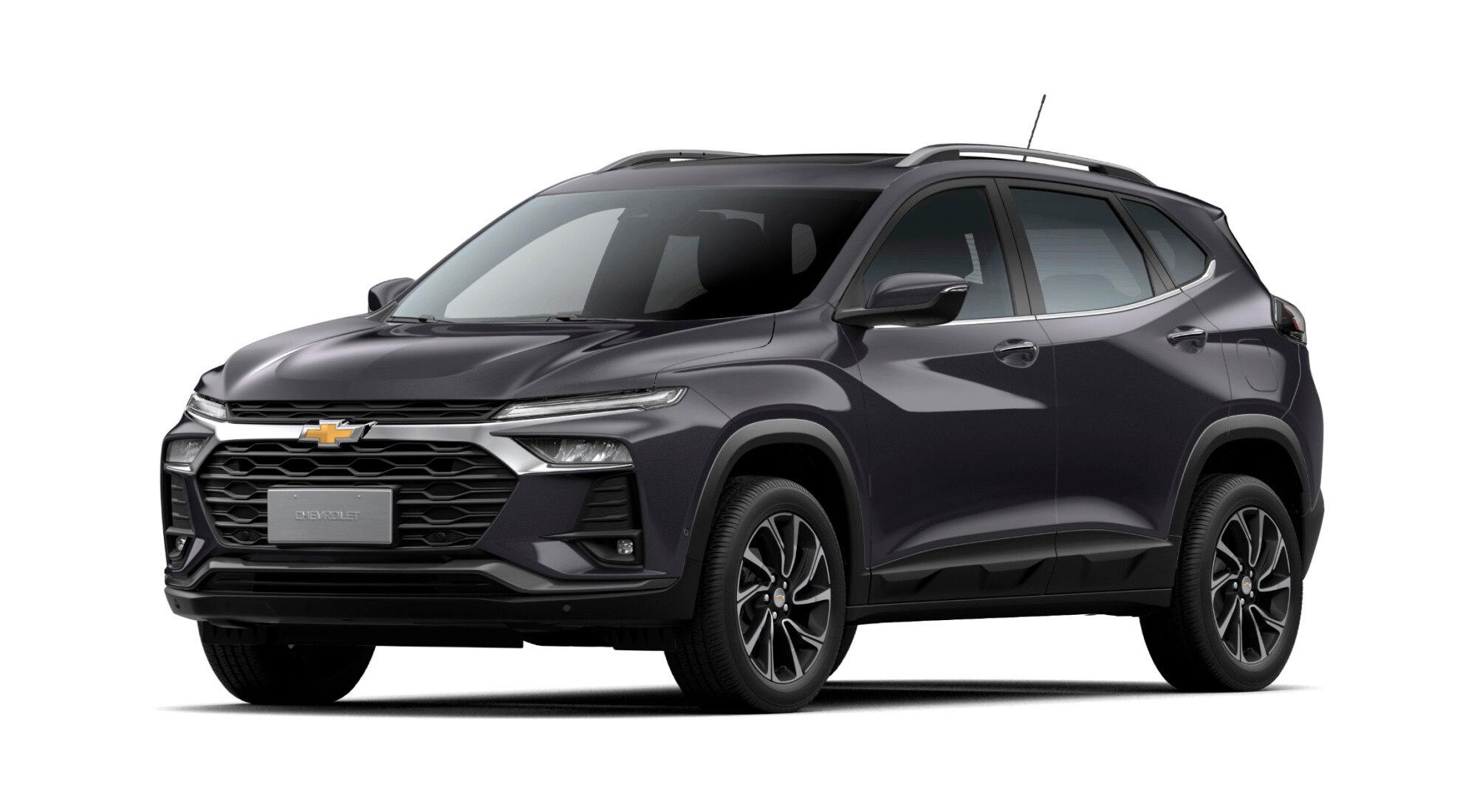 Chevrolet Tracker Versão Premier AT Turbo cor Cinza Rush